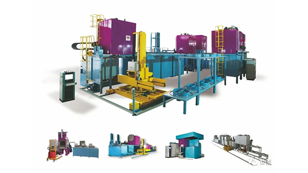 Safe, efficient, flexible and changeable Intelligence flexible heat treatment line